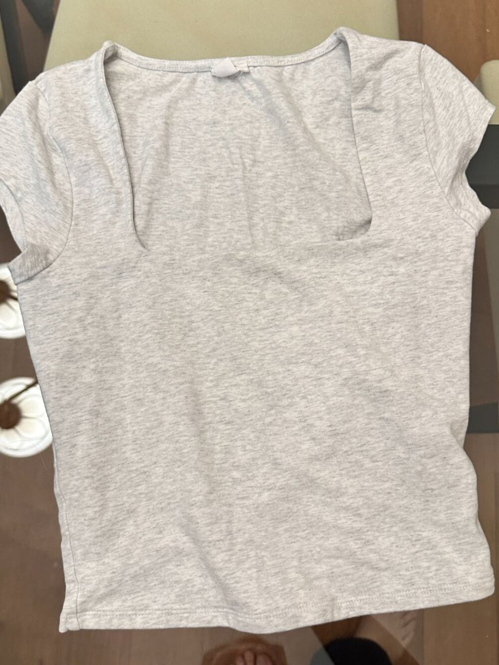 Gray Baby Tee - Garage Small